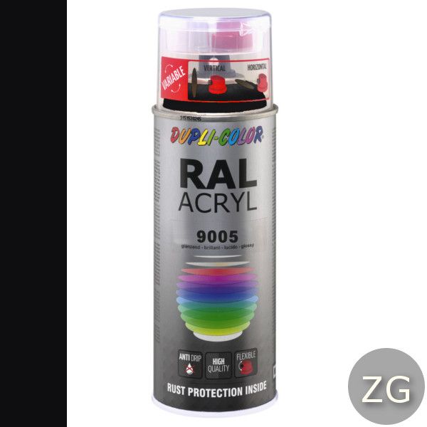 Dupli-Color spuitbus Acryl 400ml Zijdeglans RAL 9005