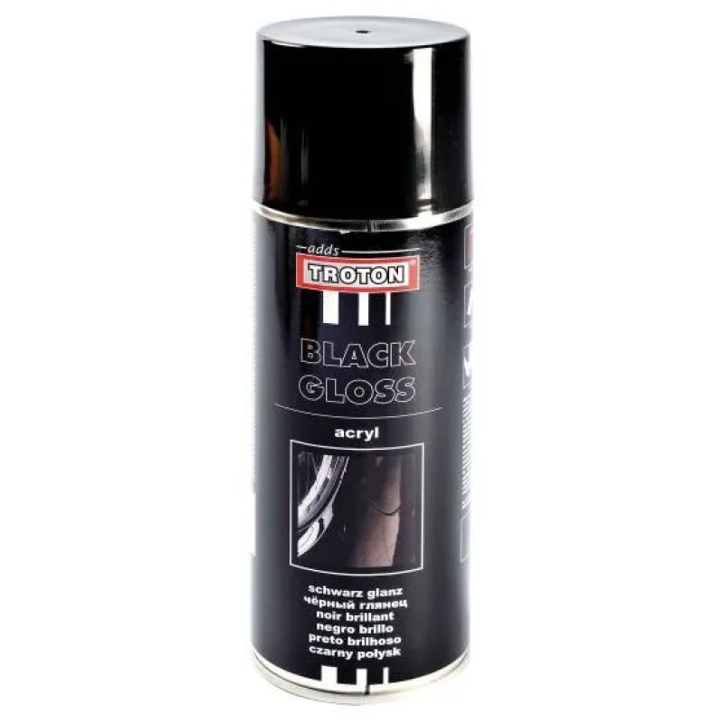 Troton Adds Zwart spuitbus - 400ml