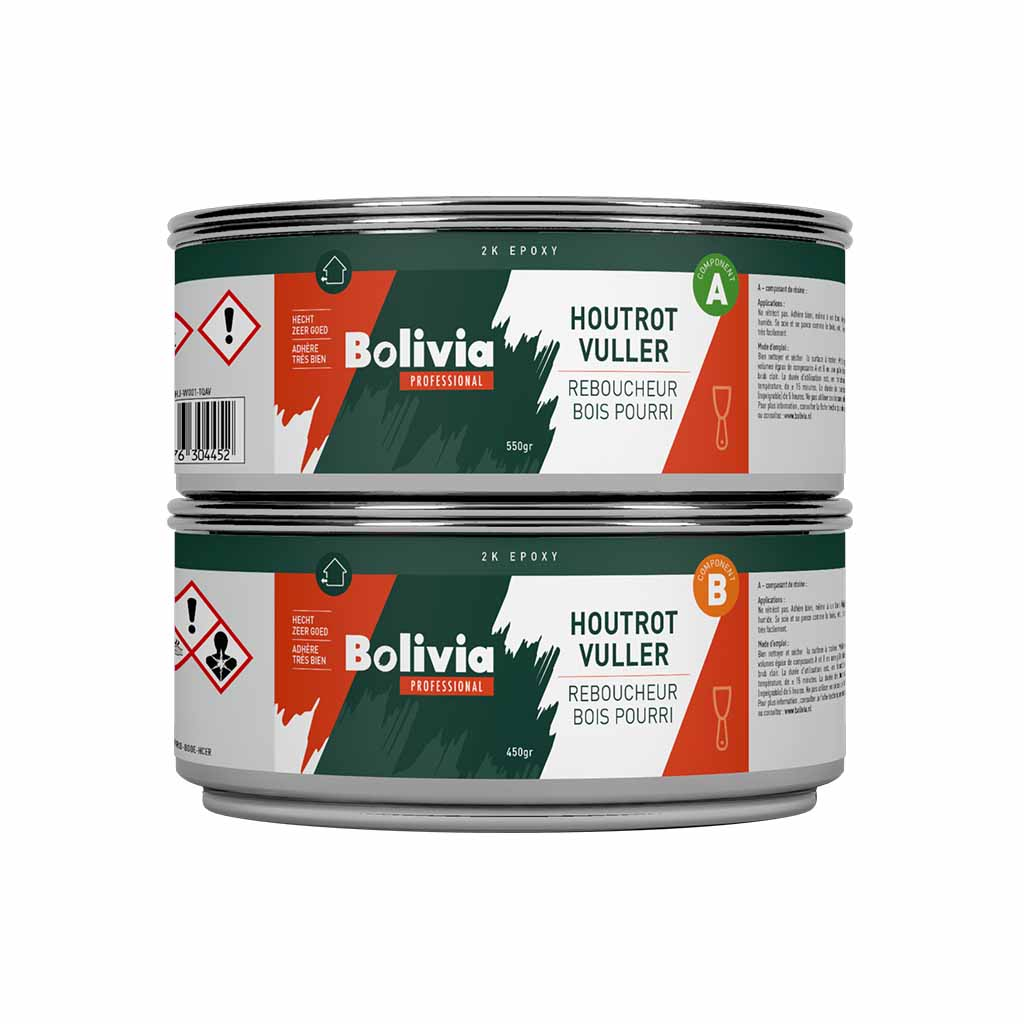Bolivia 2K Epoxy Houtrotvuller 500gr