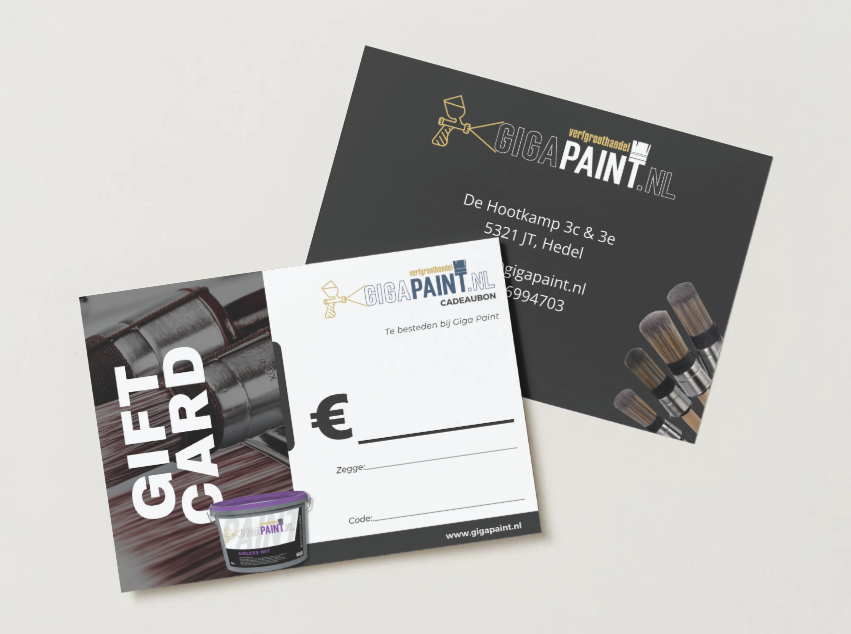 Giga Paint Cadeaubon