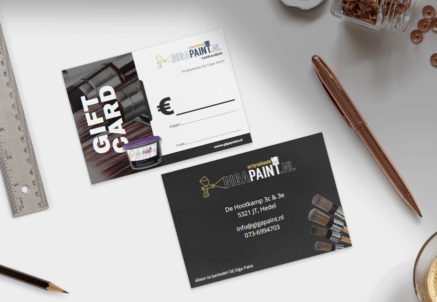 Giga Paint Cadeaubon