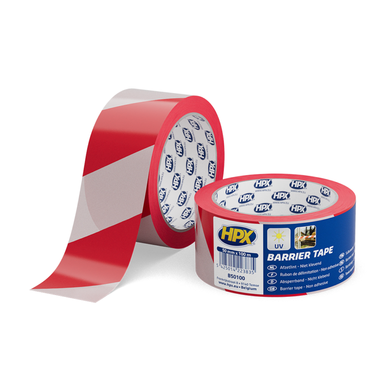 HPX Afzetlint Rood-Wit