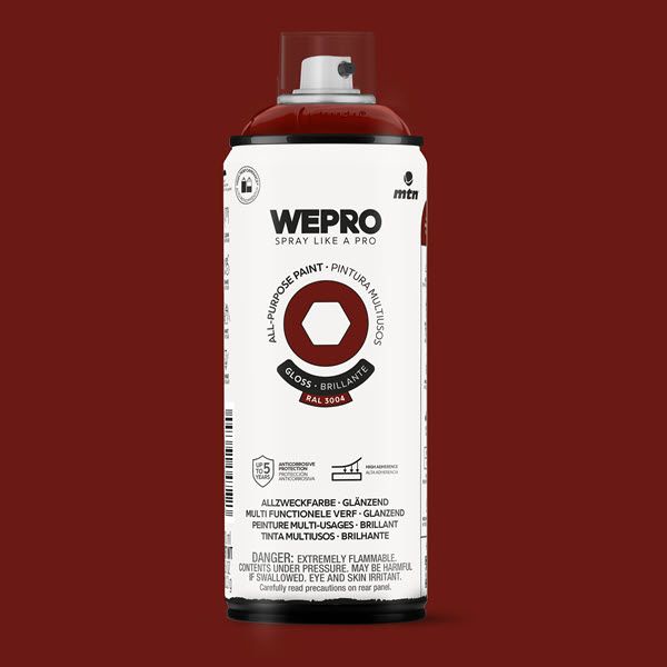 MTN WEPRO All-Purpose Spuitbus 400ml Hoogglans - RAL 3004