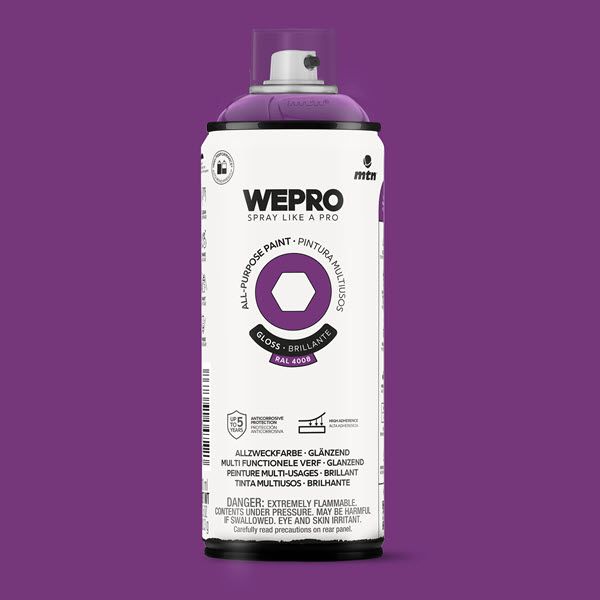 MTN WEPRO All-Purpose Spuitbus 400ml Hoogglans - RAL 4008