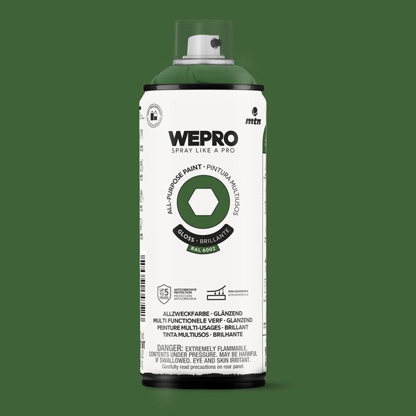 MTN WEPRO All-Purpose Spuitbus 400ml Hoogglans - RAL 6002