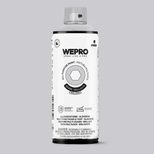 MTN WEPRO All-Purpose Spuitbus 400ml Hoogglans - RAL 7035
