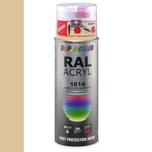 Dupli-Color Acryl 400ml Hoogglans RAL 1014
