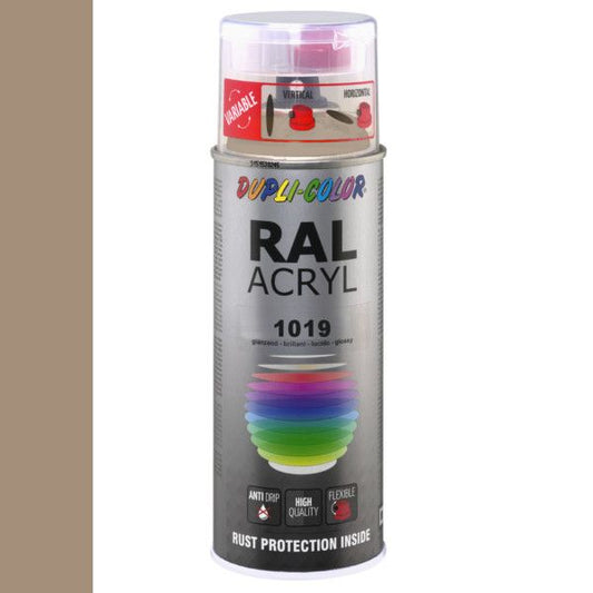 Dupli-Color Acryl 400ml Hoogglans RAL 1019