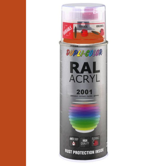 Dupli-Color Acryl 400ml Hoogglans RAL 2001