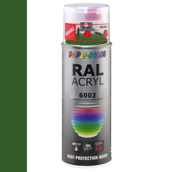 Dupli-Color Acryl 400ml Hoogglans RAL 6002