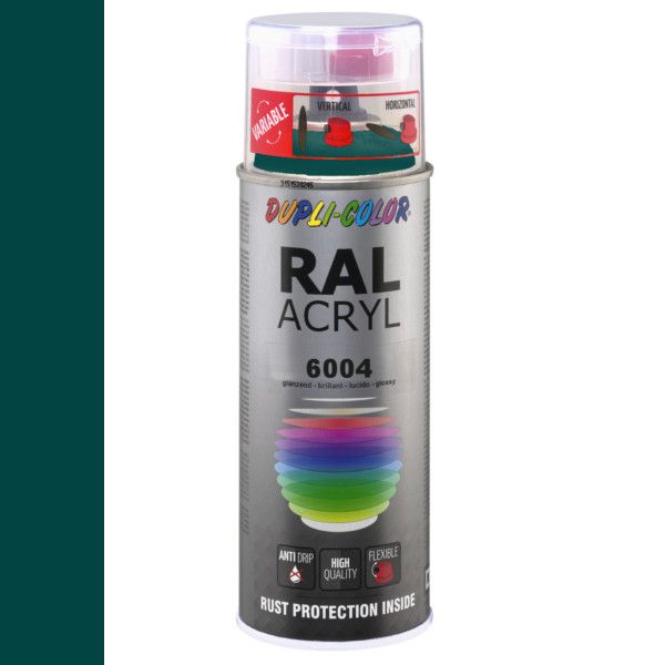 Dupli-Color Acryl 400ml Hoogglans RAL 6004