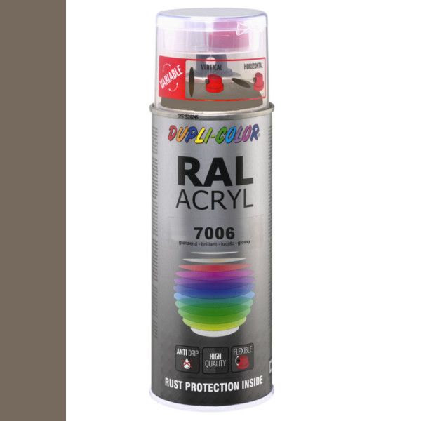 Dupli-Color Acryl 400ml Hoogglans RAL 7006