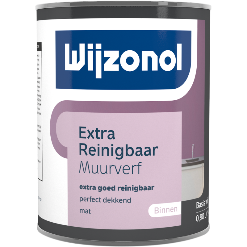 Wijzonol Muurverf Extra Reinigbaar