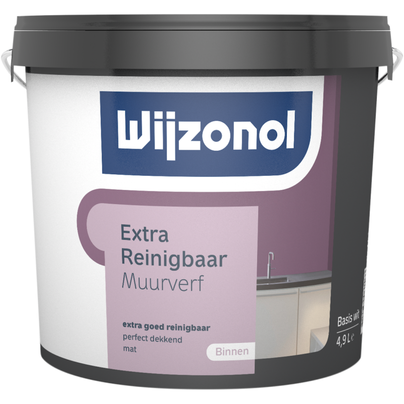 Wijzonol Muurverf Extra Reinigbaar