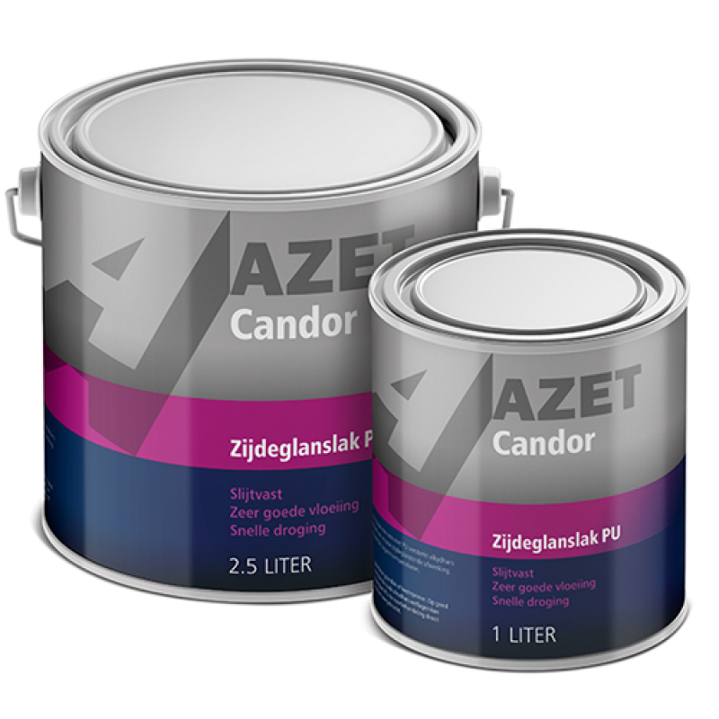 Azet Candor Zijdeglanslak PU