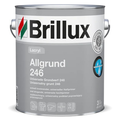 Brillux Lacryl Universal Primer 246 – Water-Based Adhesion Primer for Interior and Exterior Use