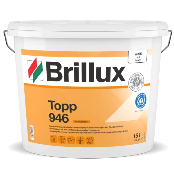 Brillux Topp 946 – Stompmatte Muurverf voor Binnen