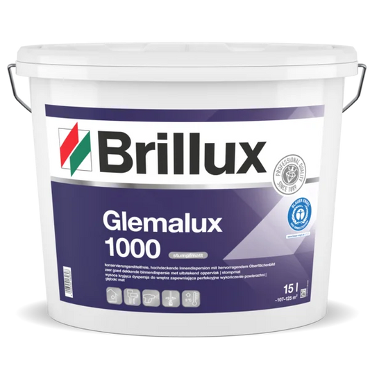 Brillux Glemalux 1000 – Matt Emulsion Wall Paint for Interiors