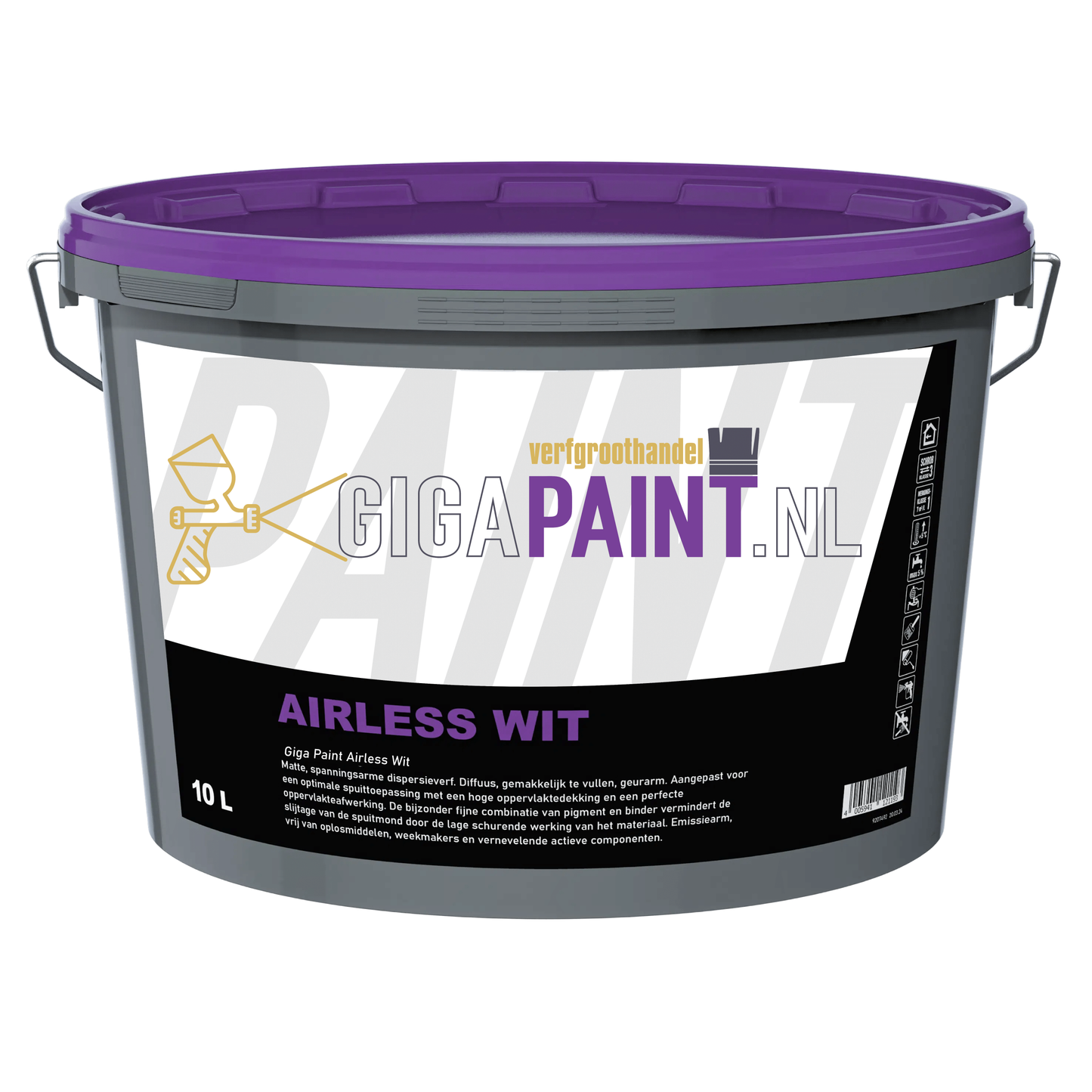 Giga Paint Airless Wit 10L