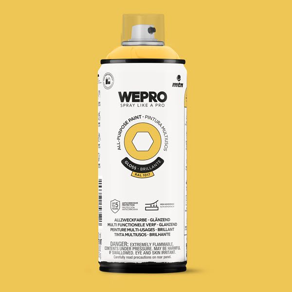 MTN WEPRO All-Purpose Spuitbus 400ml Hoogglans - RAL 1017