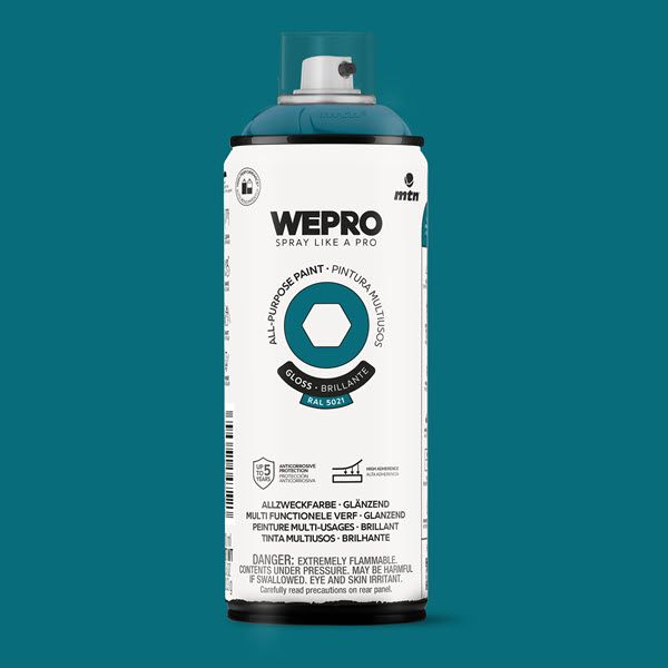 MTN WEPRO All-Purpose Spuitbus 400ml Hoogglans - RAL 5021
