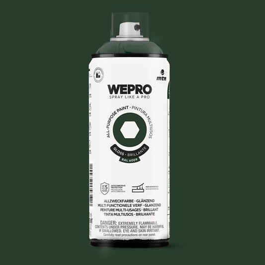 MTN WEPRO All-Purpose Spuitbus 400ml Hoogglans - RAL 6009