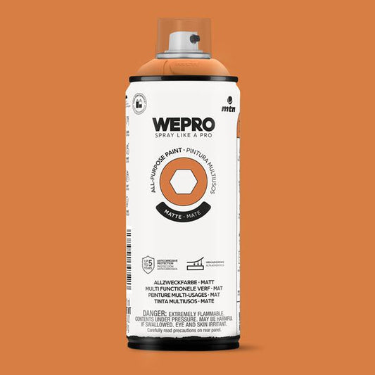 MTN WEPRO All-Purpose Spuitbus 400ml Mat - AMSTERDAM ORANGE