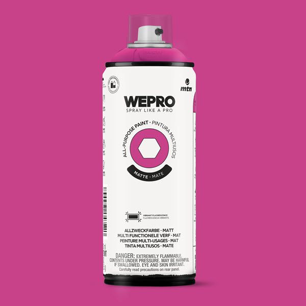 MTN WEPRO All-Purpose Spuitbus 400ml Mat - FLUOR FUCHSIA