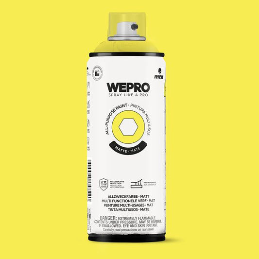 MTN WEPRO All-Purpose Spuitbus 400ml Mat - FLUOR YELLOW