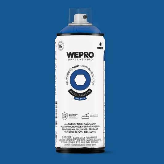 MTN WEPRO All-Purpose Spuitbus 400ml Hoogglans - RAL 5010