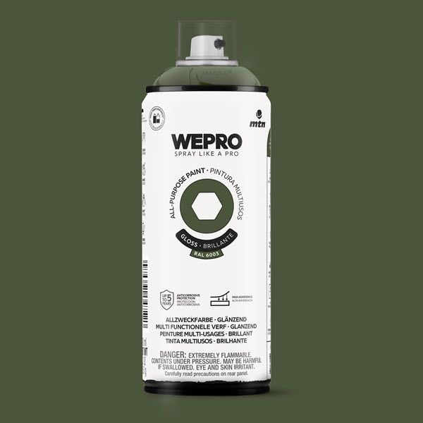 MTN WEPRO All-Purpose Spuitbus 400ml Hoogglans - RAL 6003