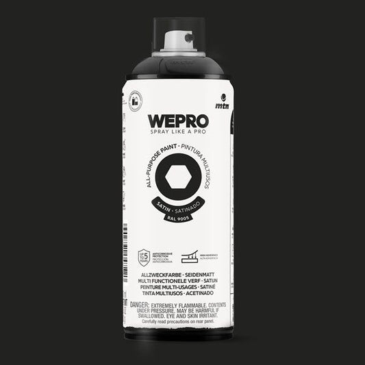 MTN WEPRO All-Purpose Spuitbus 400ml Zijdeglans - RAL 9005