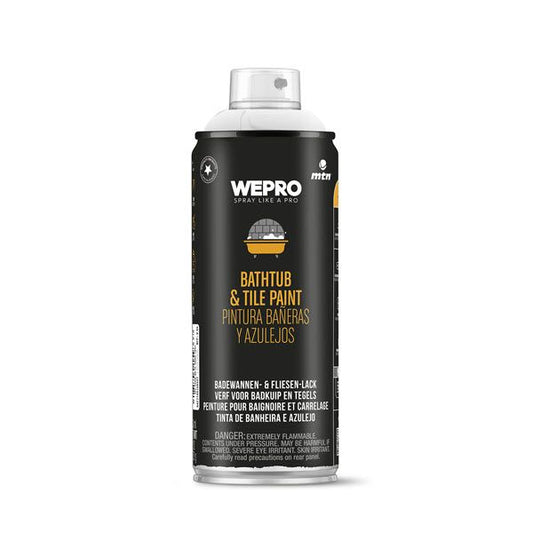 MTN WEPRO Bathtub and Tile Paint Spuitbus 400ml - Wit