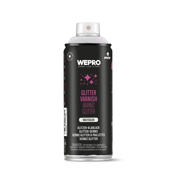 MTN WEPRO Glitter Varnish Spuitbus 400ml - Multicolor