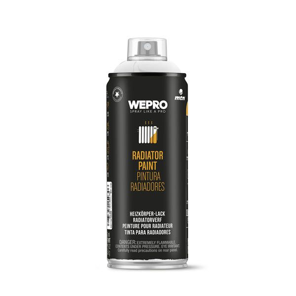 MTN WEPRO Radiator Paint Spuitbus 400ml - Wit