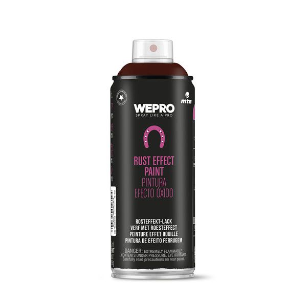 MTN WEPRO Rust Effect Paint Spuitbus 400ml - Rood