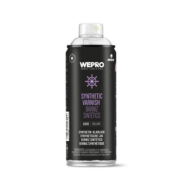 MTN WEPRO Synthetic Varnish Spuitbus 400ml - Zijdeglans