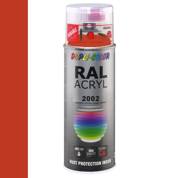 Dupli-Color Acryl 400ml Hoogglans RAL 2002