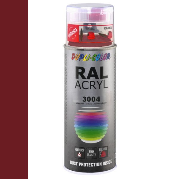 Dupli-Color Acryl 400ml Hoogglans RAL 3004