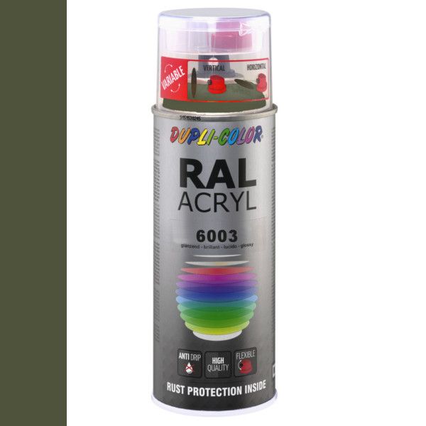 Dupli-Color Acryl 400ml Hoogglans RAL 6003