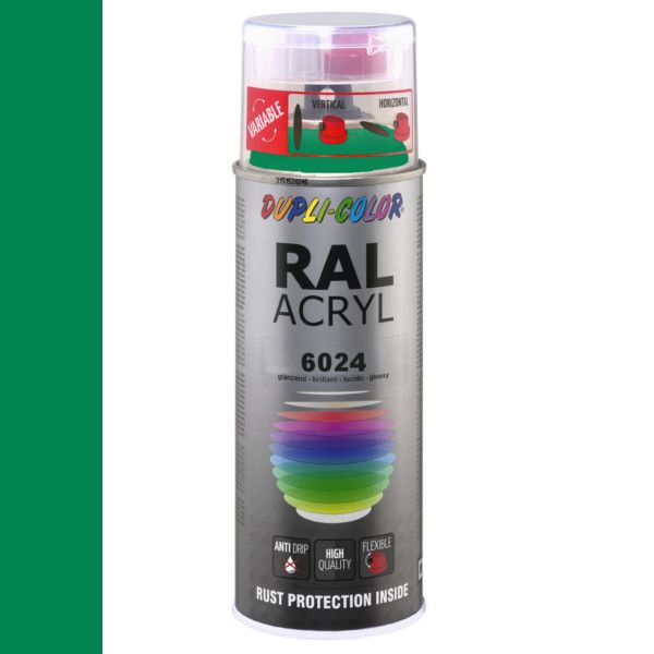 Dupli-Color Acryl 400ml Hoogglans RAL 6024