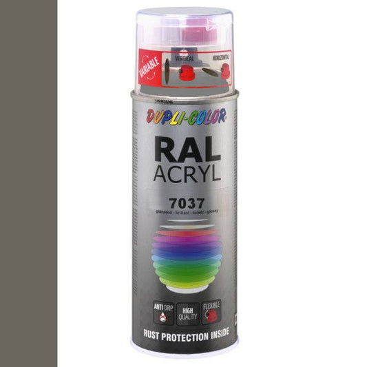 Dupli-Color Acryl 400ml Hoogglans RAL 7039