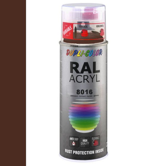 Dupli-Color Acryl 400ml Hoogglans RAL 8016