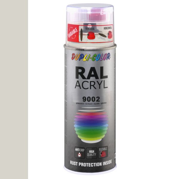 Dupli-Color Acryl 400ml Hoogglans RAL 9002