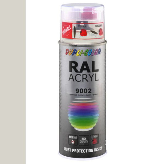 Dupli-Color Acryl 400ml Hoogglans RAL 9002