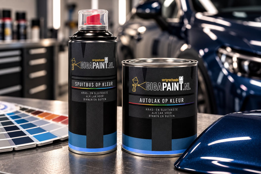 Autolak op kleur laten maken