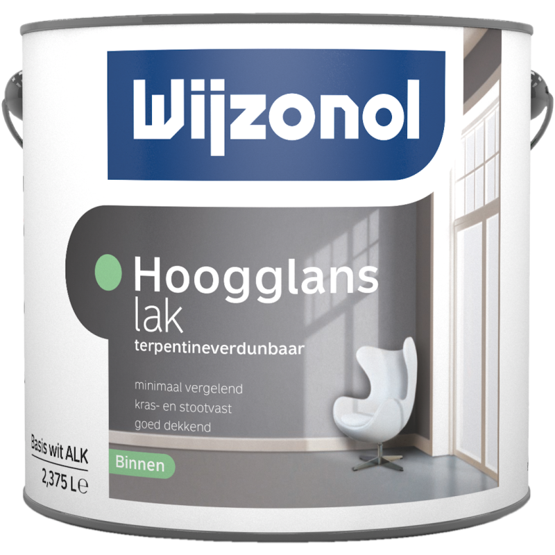 Wijzonol Interieurverven ALKYD Hoogglanslak