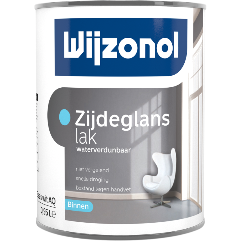 Wijzonol Interieurverven AQUA Zijdeglanslak